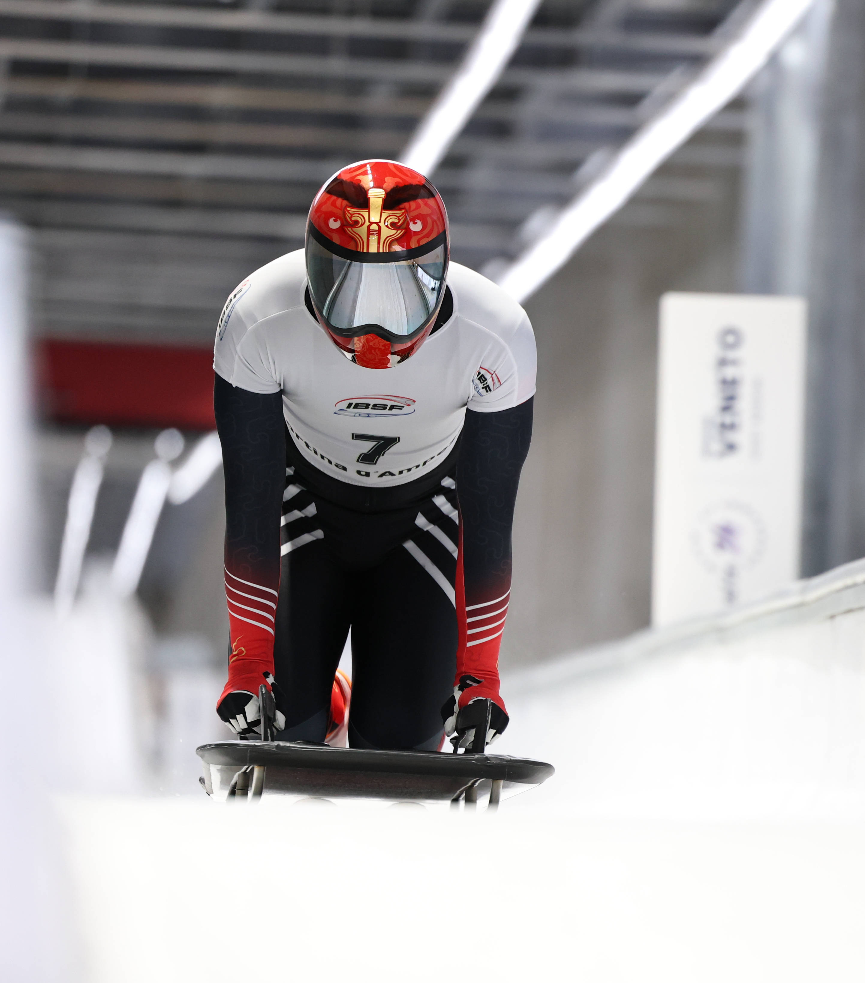 挪威代表团在雪车项目中力争前进 挪威代表团在雪车项目中力争前进