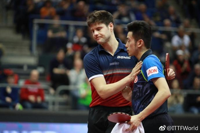 德国队翻盘中国队，张继科带队取胜